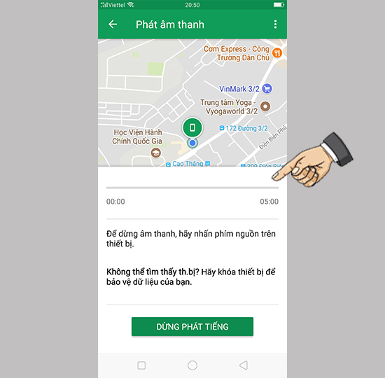 Khóa thiết bị từ xa